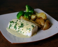 Cabillaud sauce moutarde citron.JPG